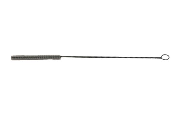 Extra schmale Reinigungsbürste mit Nylonborsten – ideal für Strohhalme, Kaffeemaschinen und schwer erreichbare Stellen.